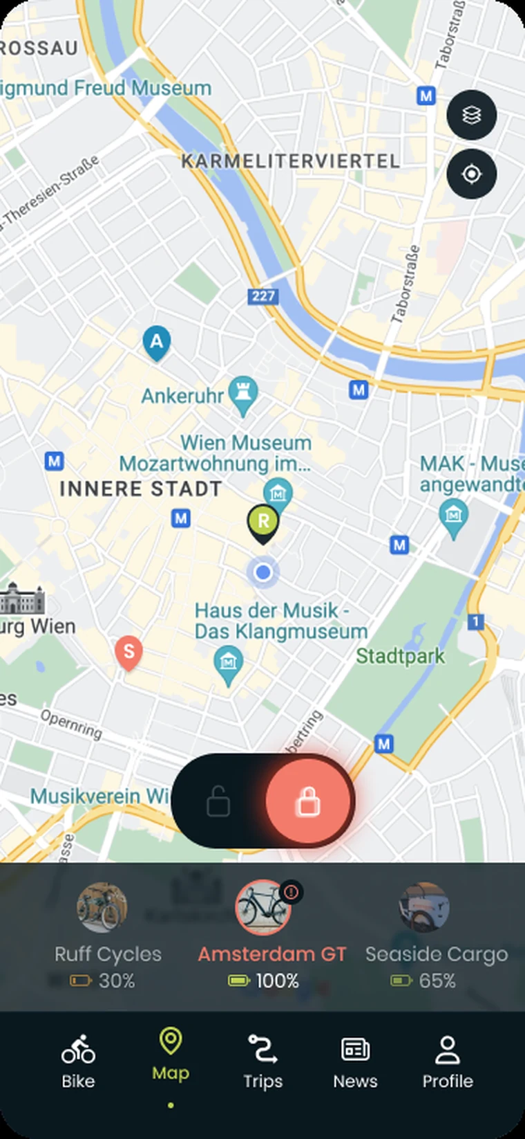 Ansicht Alarm