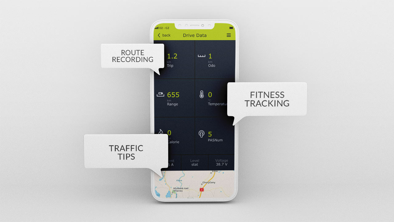 The range of functions of the Bafang e-bike app is currently not very satisfactory.