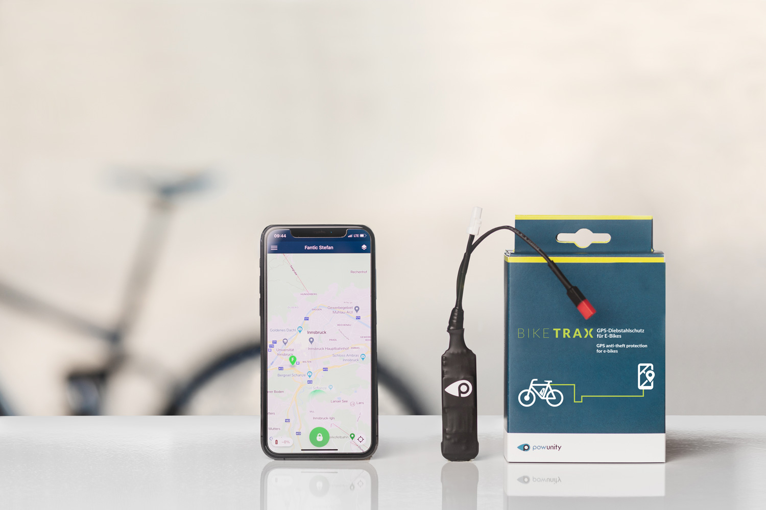 GPS-Tracker für E-Bikes