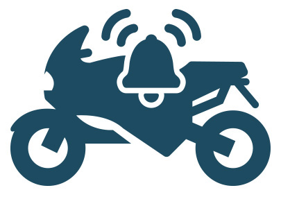 Alarmanlage für Motorrad