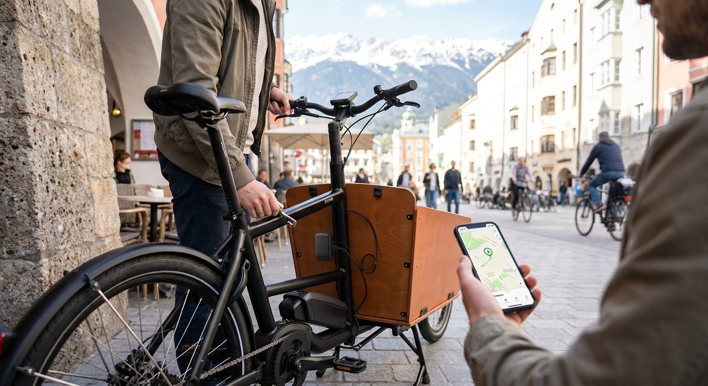 Cargobike GPS-Tracker: Schütze dein Lastenrad vor Diebstahl