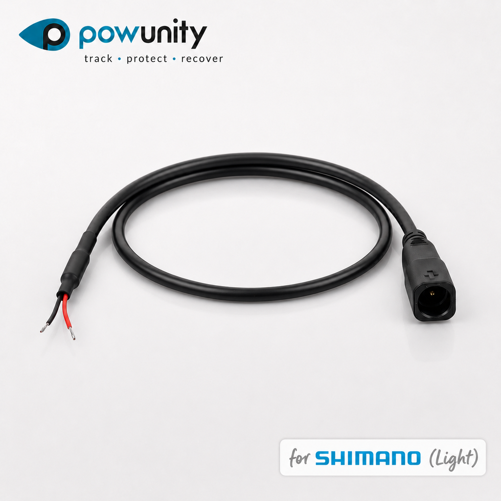 Shimano Anschlusskabel, (+/- Licht)