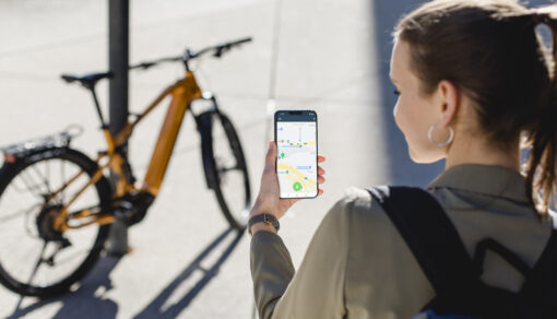 Jahresabo für die BikeTrax PowUnity App