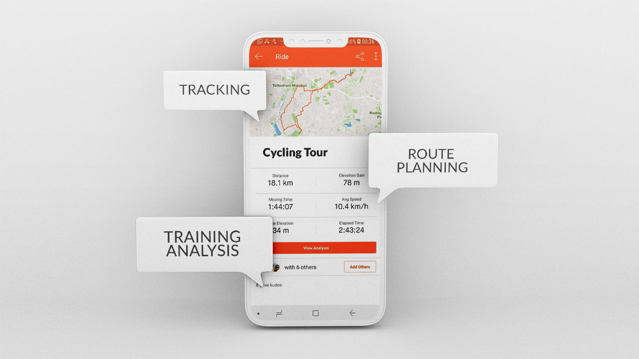 Strava - App for ambitious cyclists